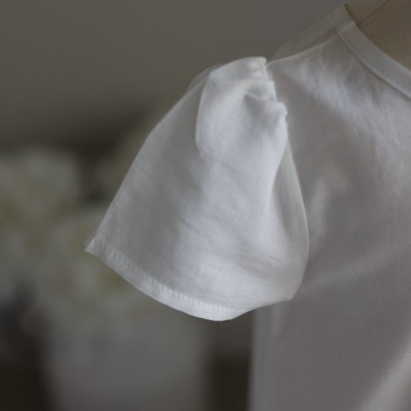 Strasburg Cotton Cap-Sleeve Slip for Special Occasion Gown 6/12 Months NWT - Picture 2 of 4